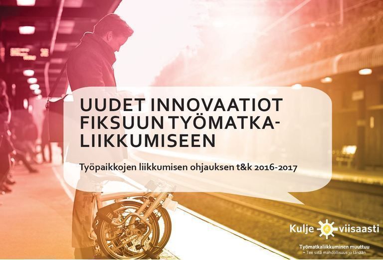 Uudet innovaatiot fiksuun työmatkaliikkumiseen